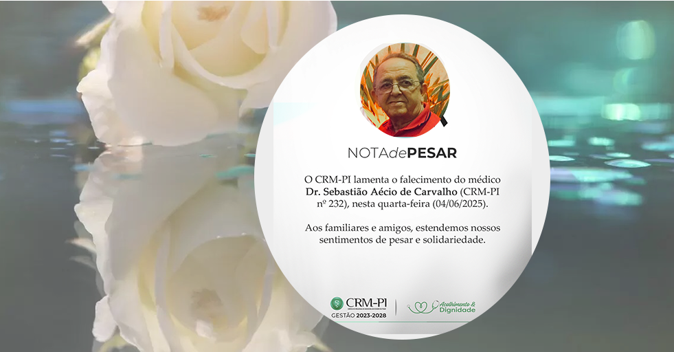 CRM-PI lamenta a morte do médico Sebastião Aécio de Carvalho