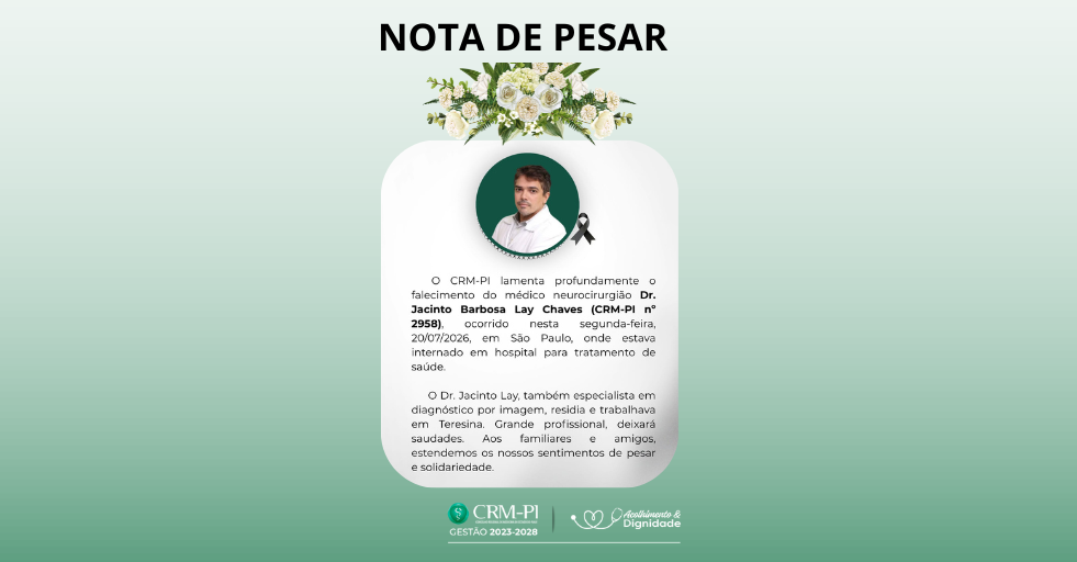 CRM-PI lamenta o falecimento do médico neurocirurgião Dr. Jacinto Lay